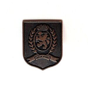 Vintage 90s Tommy Hilfiger Logo Lion Crest Pin Classic Designer Preppy Rare